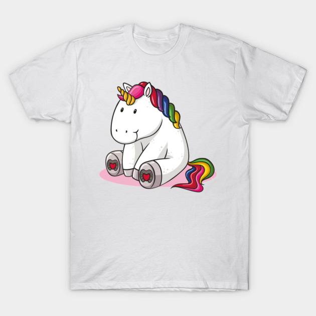 Cute comic unicorn T-Shirt-TOZ